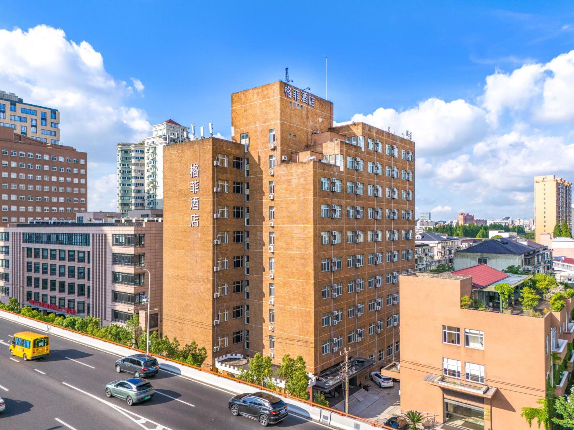 Vx Hotel Shanghai Yixian Road Dabaishu Exteriör bild