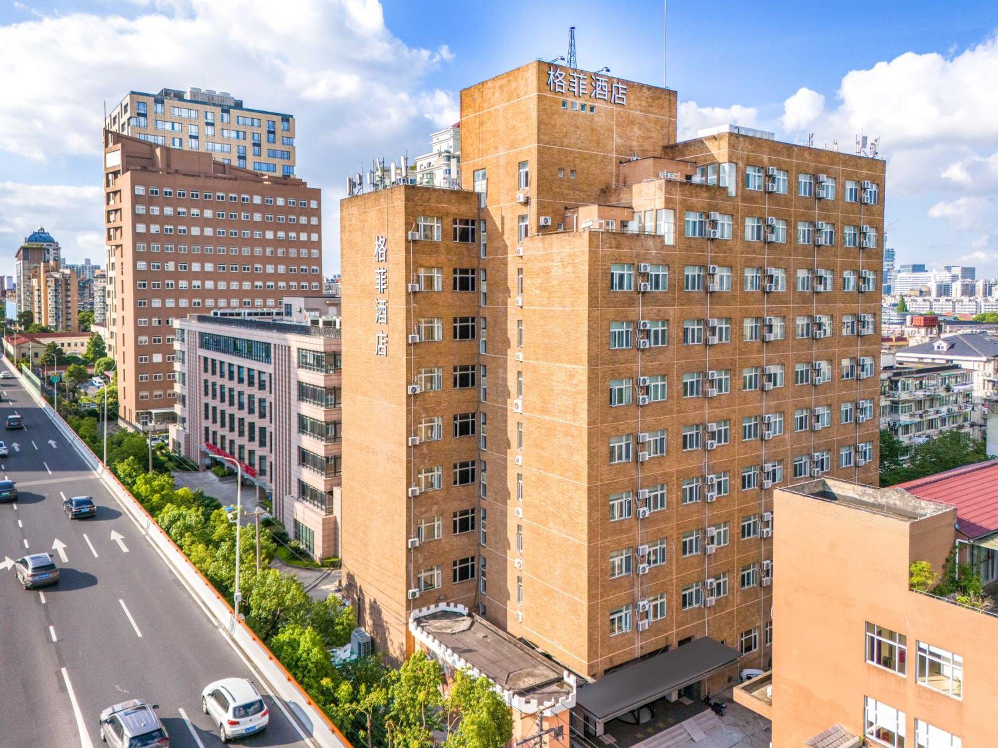 Vx Hotel Shanghai Yixian Road Dabaishu Exteriör bild