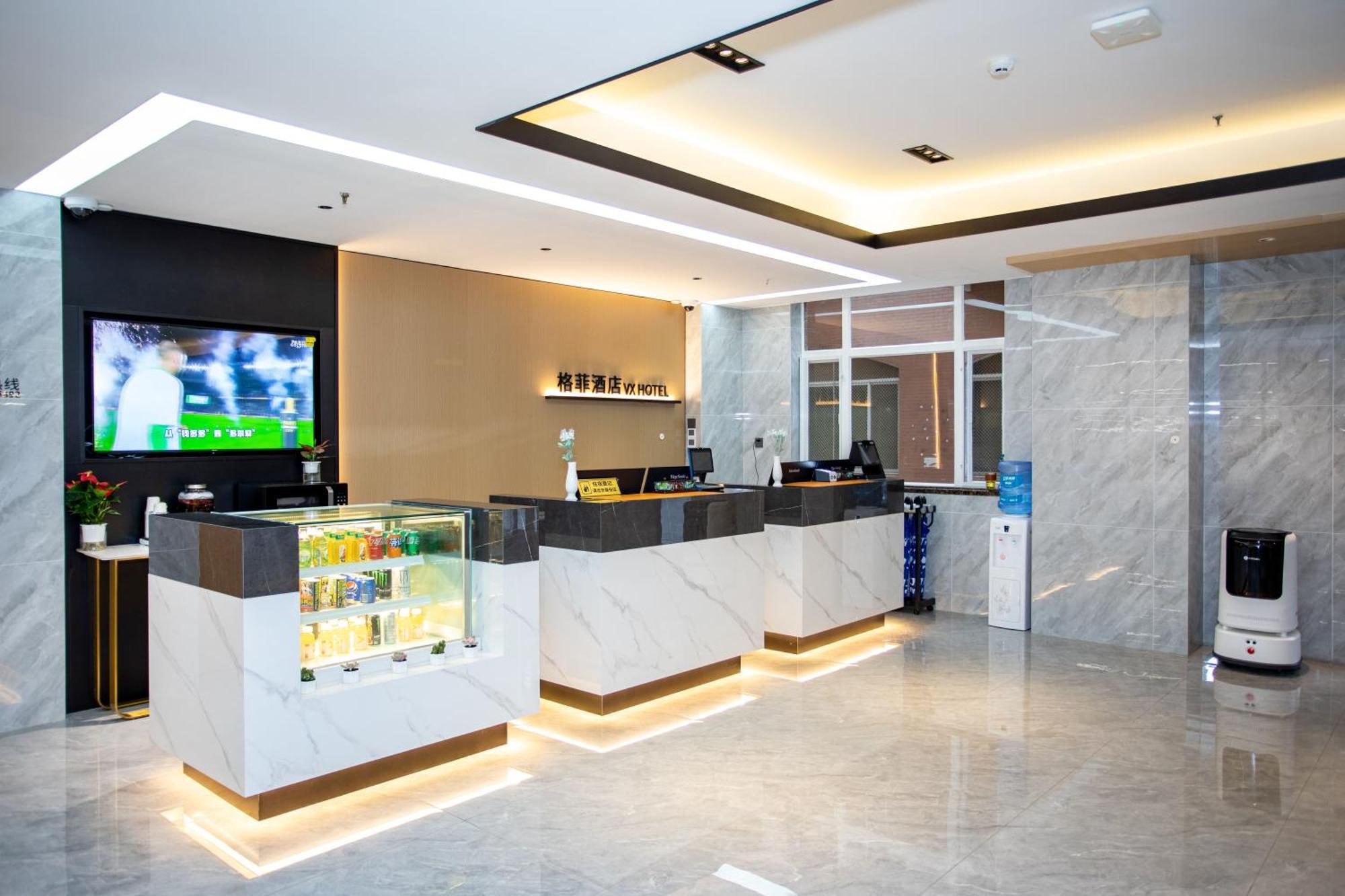Vx Hotel Shanghai Yixian Road Dabaishu Exteriör bild