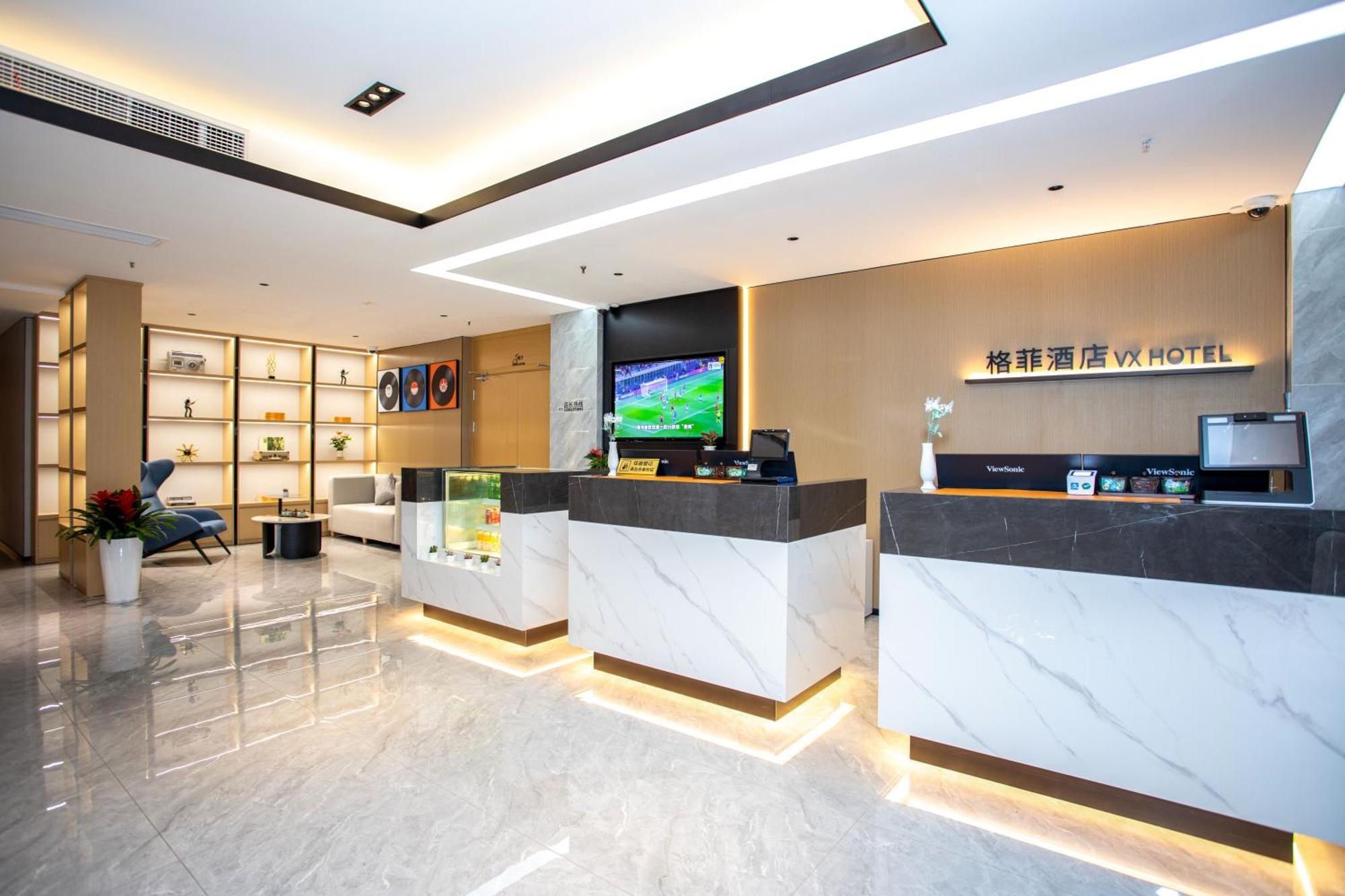 Vx Hotel Shanghai Yixian Road Dabaishu Exteriör bild